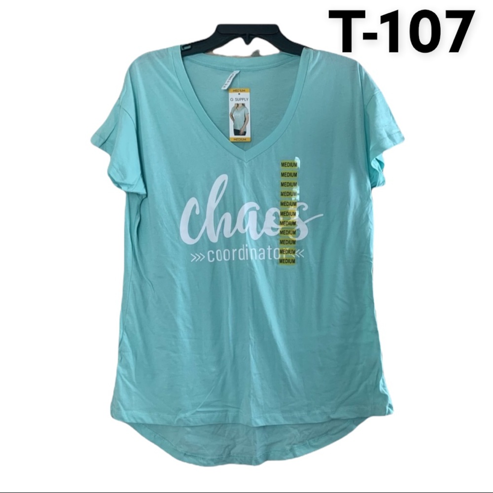 SzM G Supply Chaos Tee Shirt NWT